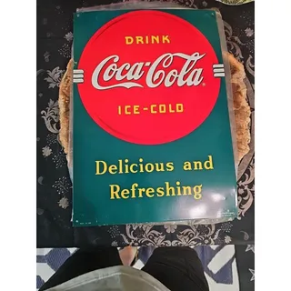 Photo of coke sign vintage 1989