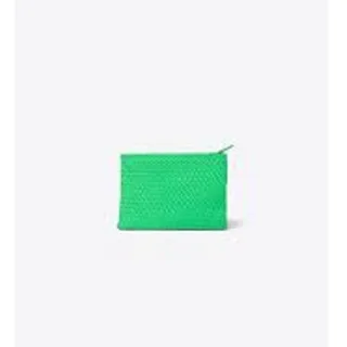 Photo of Susana Monaco Intrecciato Woven Hobo Bag Tote Zing Neon Green NWT Luxe Beach