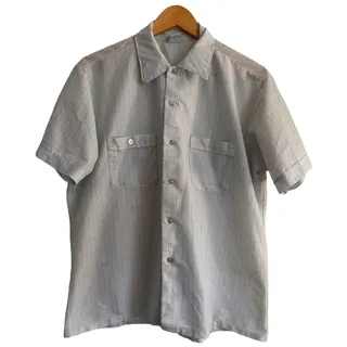 Photo of USA‑made Oceanaire textured short sleeve casual shirt
