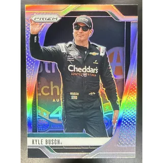 Photo of 2025 Panini Prizm NASCAR Kyle Busch #80 Silver Prizms