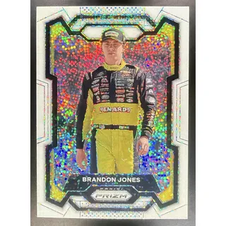 Photo of 2024 Panini Prizm Brandon Jones #77 White Sparkle Prizms