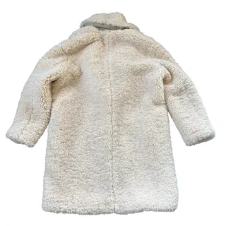 Photo of NEW Banana Republic Oversized Sherpa Cocoon Coat Ivory