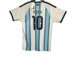 Photo of MESSI 10 ARGENTINA Soccer Jersey - Blue/White - Size XXL- Brand New
