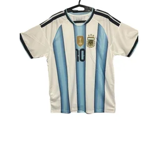 Photo of MESSI 10 ARGENTINA Soccer Jersey - Blue/White - Size XXL- Brand New