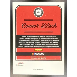 Photo of 2026 Panini Donruss NASCAR Racing Connor Zilisch #130 Retro Numbers /100