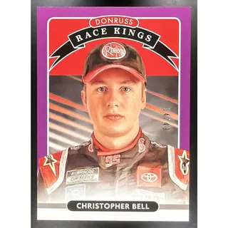 Photo of 2021 Panini Donruss Christopher Bell #8 Purple 34/49