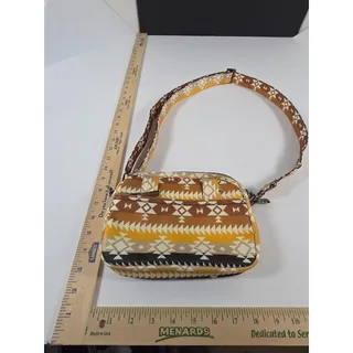Photo of Lug Super Coupe 2 Southwest Geese Brown RFID Convertible Crossbody Belt Bag