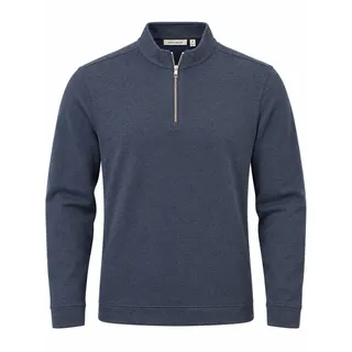 Photo of Peter Millar Crown MF24K60 Navy Quarter Zip Pullover XXL NWT Golf Preppy