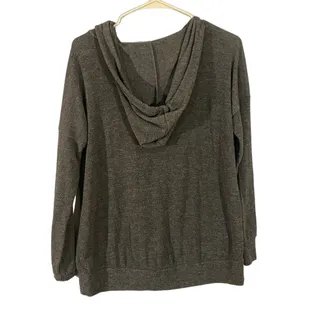 Photo of Forever 21 Gray Hooded Graphic Unicorn Made Me Do It Sweatshirt Women Sz S