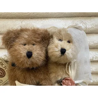 Photo of Y2K Boyd's Bears Plush MR & MRS TRUELOVE 7" Just Married Wedding Couple 903056