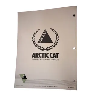 Photo of 1992 Arctic Cat Snowmobile Service Manual Wildcat -Wildcat EFI Mountain Cat NEW!