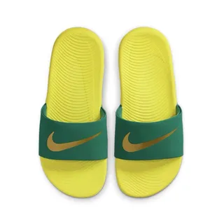 Photo of Nike Kawa Slide Sandals Kids 2Y Malachite Sonic Yellow Gold FJ8812-301