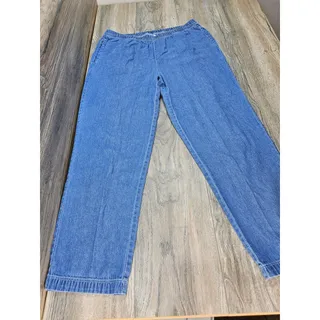 Photo of BFA Classics Jeans Women's 12 Petite Blue Denim High Rise Pull On Elastic