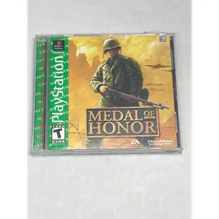 Photo of Medal of Honor Greatest Hits PS1 PlayStation EA Case Disc pre owned