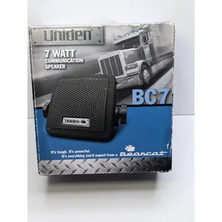 Photo of Uniden Bearcat BC7 7 Watt External CB Radio Scanner Speaker Bracket Open Box