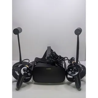 Photo of Oculus Rift CV1 VR Headset Bundle 2 Touch Controllers 2 Sensors Power Tested