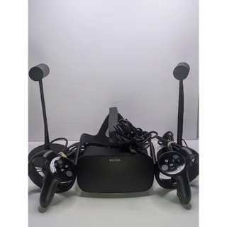 Photo of Oculus Rift CV1 VR Headset Bundle 2 Touch Controllers 2 Sensors Power Tested