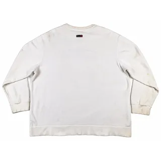 Photo of Vintage Quiksilver Sweatshirt Mens XXL White Embroidered Y2K Crewneck
