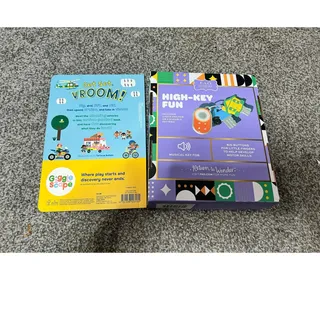 Photo of Toddler Activity Bundle Get Set Vroom Book + Infantino Busy Keys Toy 6M+ NIB