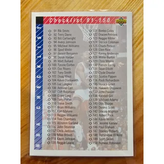 Photo of Michael Jordan 1992-1993 Upper Deck #200 Checklist - #91-200 - NBA