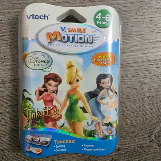Photo of VTech V.Smile Motion Disney Fairies Tinker Bell Game New Sealed