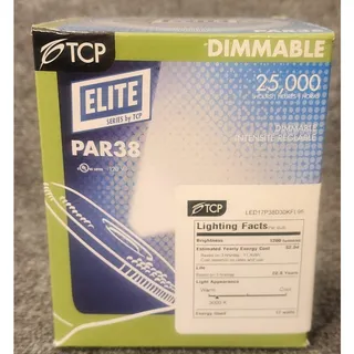 Photo of TCP Elite Series Dimmable PAR38 LED Flood Light Bulbs  6-Pack