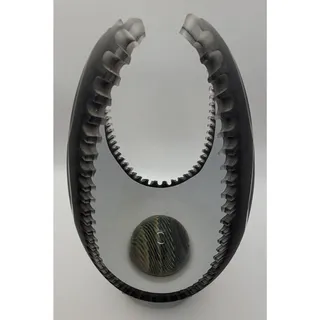 Photo of Richard Ryan Signed 2014 Studio Art Glass Sculpture Contemporary Modern