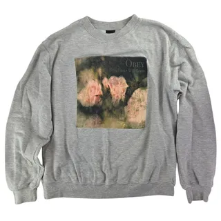 Photo of Obey | New Times Will Come-Watercolor Effect-Sweatshirt | Size Medium