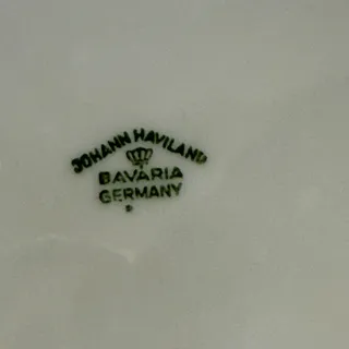 Photo of Johann Haviland Floral Splendor Salad Dessert Plates Set of 4 7.5in Discontinued
