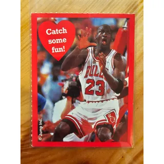 Photo of Michael Jordan 1991 Cleo Valentines - Jump Inc - NBA Properties - Catch some Fun