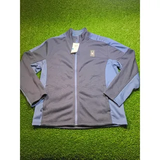 Photo of Spyder Men's Mendoza XL Waffle Knit Full-Zip Jacket (hole on back)