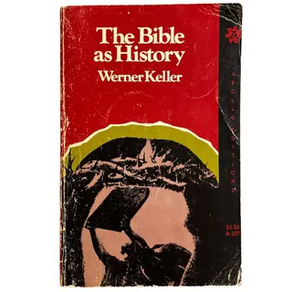 Photo of The Bible as History Werner Keller 1969 Apollo Edition Vintage Paperback Religion