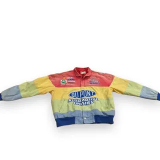 Photo of Vintage 1990s Jeff Gordon DuPont Multicolored Racing Jacket