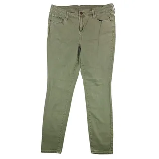 Photo of Old Navy | Sage Green, Mid-Rise Rockstar Jeans | Size 12