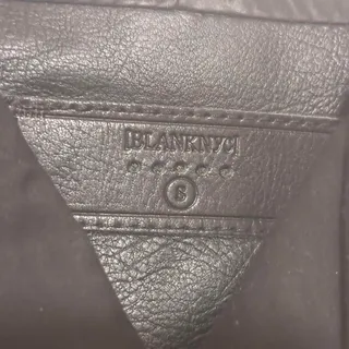Photo of Faux leather jacket blanknyc