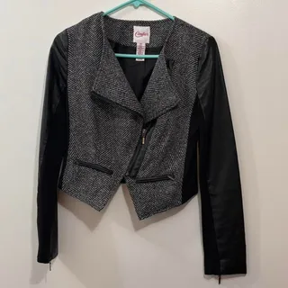 Photo of Xs candies zip up blazer jacket