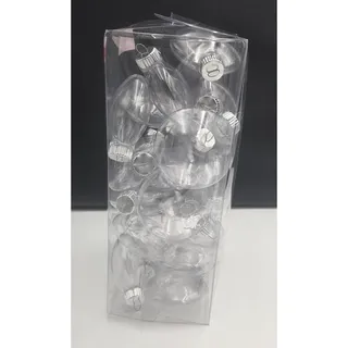 Photo of Make Market 25 Clear Fillable Disc Christmas Ornaments DIY Plastic