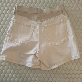 Photo of Abercrombie & Fitch The Dad Short High Rise Cream 26/2 New With Tags