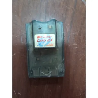 Photo of Sony PlayStation 1 PS1 Memory Card 2x by Performance Black