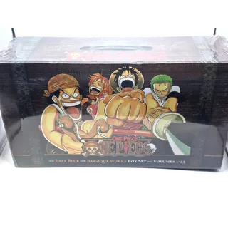 Photo of One Piece Manga Box Set 1 Volumes 1-23 East Blue & Baroque Works New Sealed