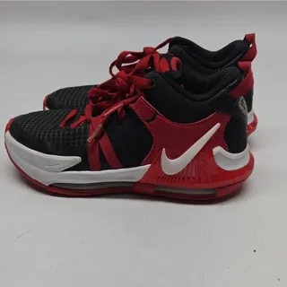 Photo of Nike LeBron Witness Unisex Kids Basketball Sneakers Black/Red/White 3.5y