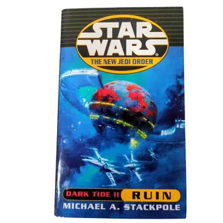 Photo of Star Wars New Jedi Order Dark Tide II Ruin Michael A Stackpole 2000 1st Edition