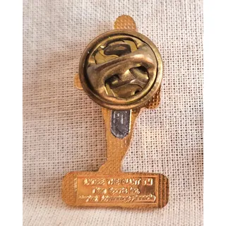 Photo of Vintage 1980s WWF Andre the Giant Wrestling Enamel Lapel Pin Titan Sports Rare