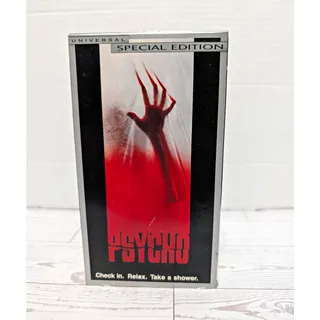 Photo of Psycho 1998 Special Edition VHS Gus Van Sant Remake Universal Horror Thriller