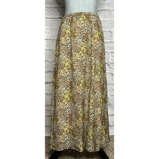 Photo of NWT Gerard Darel Studio Collection Flowy Floral Boho Cottage Chic Maxi Skirt