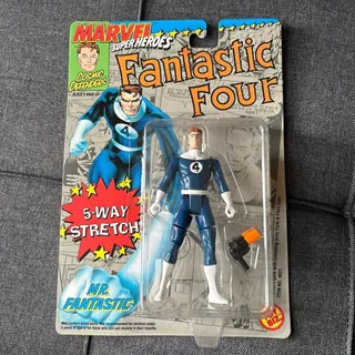 Photo of Marvel Super Heroes Captain America Action Figure - Vintage 1990 Toy Biz SEALED