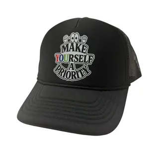 Photo of Make Yourself A Priority Trucker Hat in Black, Size OS