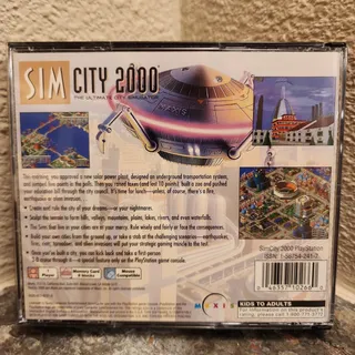 Photo of Game - SimCity 2000 (CIB+) - PS1 - PlayStation - Maxis
