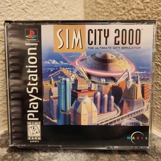 Photo of Game - SimCity 2000 (CIB+) - PS1 - PlayStation - Maxis