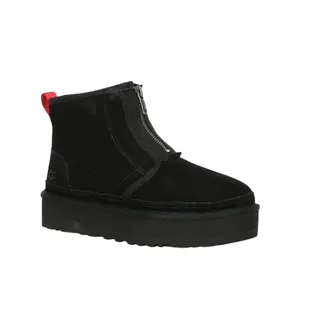 Photo of UGG Women's Neumel Platform Zip Black Suede Boots Size US 11 / EU 42